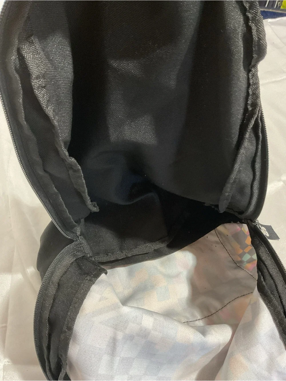 UGG Multicolor Checkered Canvas Backpack